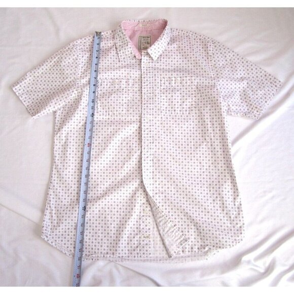Men Alexander Julian Geometric Pattern Cotton Short Sleeve Shirt Sz XXL (MT252) - Picture 3 of 10